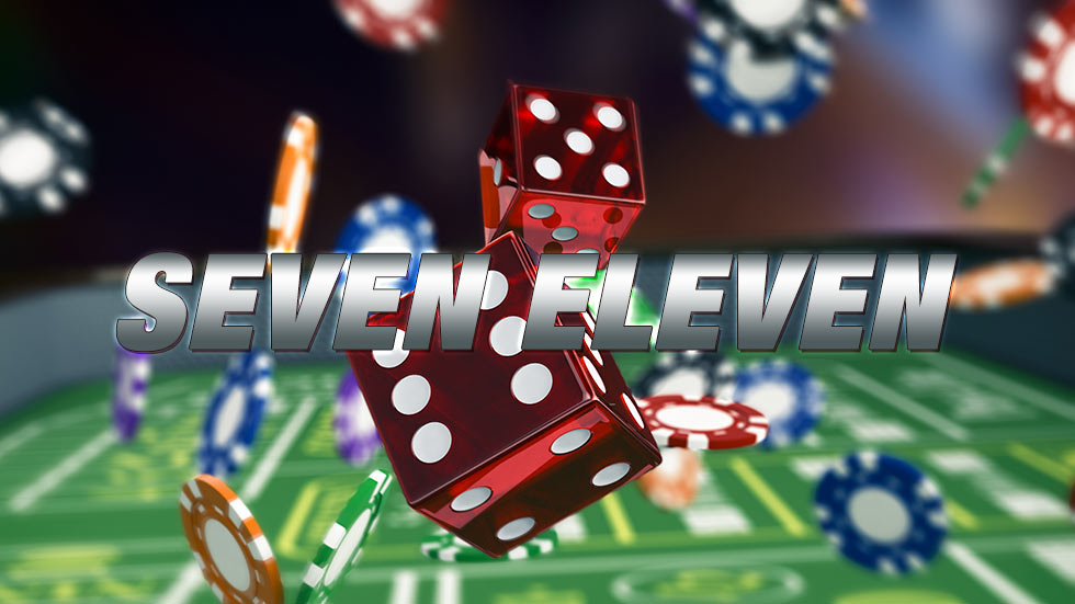 Ставка craps Eleven на столе. 711 Casino. Игры 11 13 лет